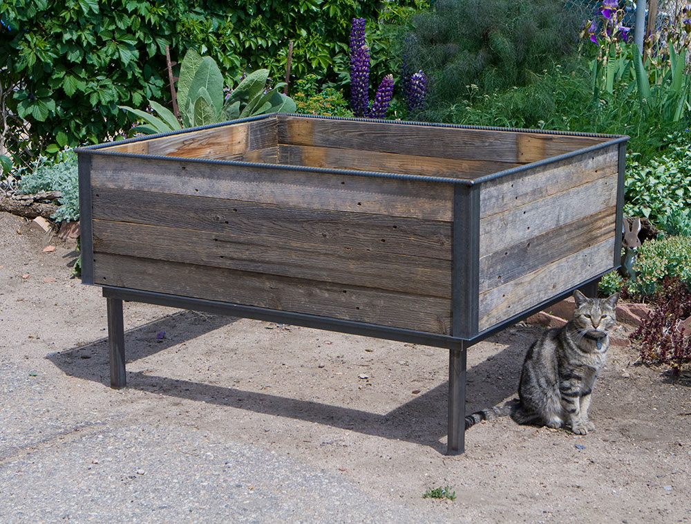 steel-frame-planters-with-cedar-inserts_6 - Custom by Rushton, LLC